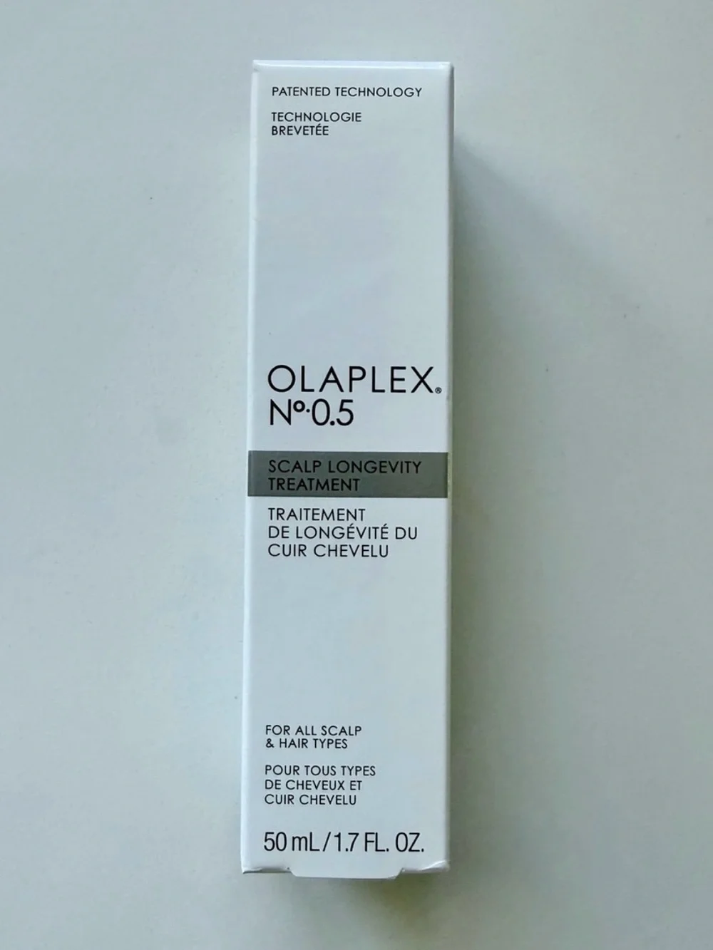 OLAPLEX No.0.5 Scalp Longevity Treatment - White with Olive Accent